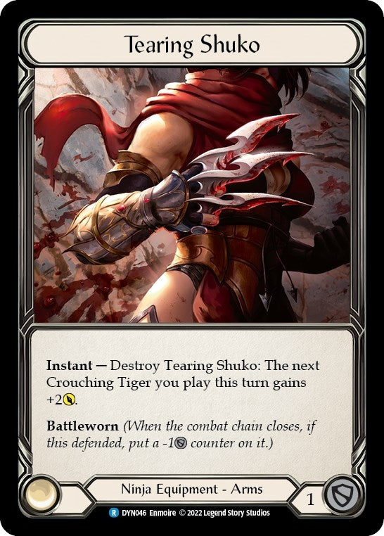 Tearing Shuko (46) [DYN] - Flesh and Blood TCG Single
