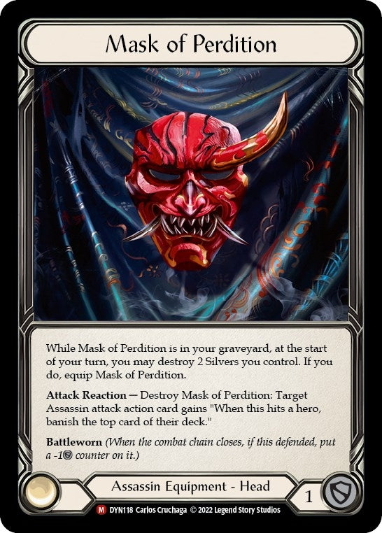 Mask of Perdition (118) [DYN] - Flesh and Blood TCG Single