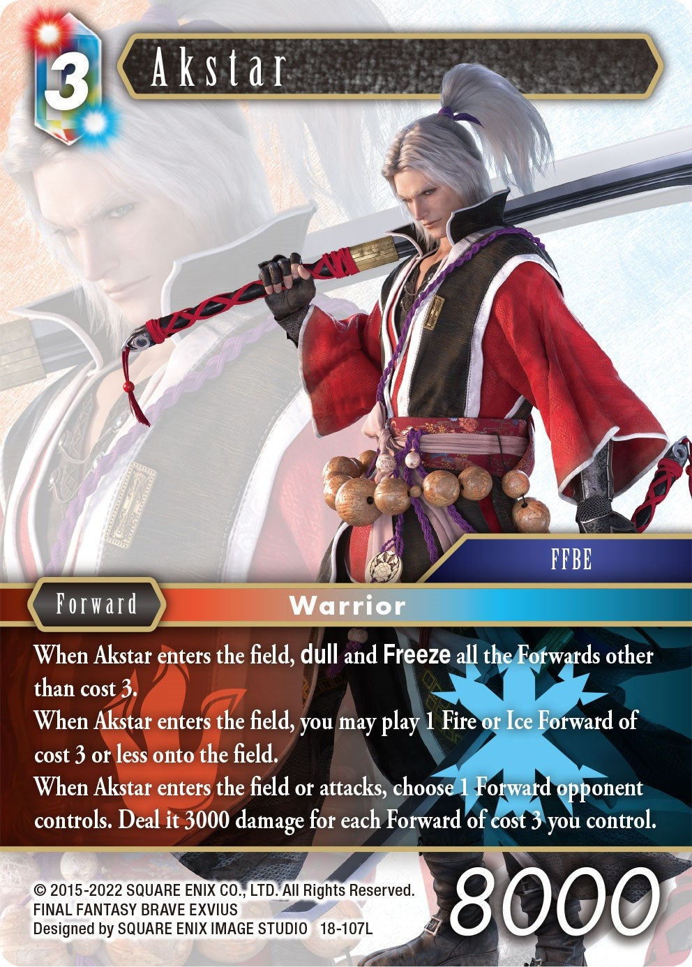 Akstar (18) [18] - Final Fantasy TCG Single