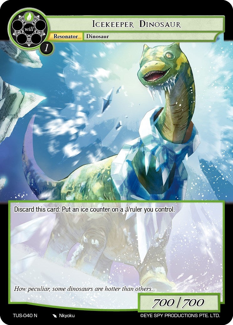 Icekeeper Dinosaur (40) [TUS] - Force of Will Single