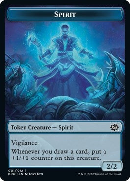 Spirit Token (0) [BRO] - MTG Single