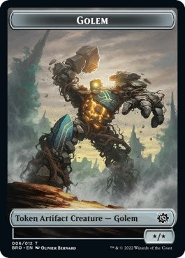 Golem Token (0) [BRO] - MTG Single