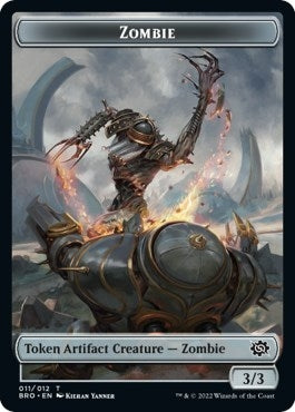 Zombie Token (0) [BRO] - MTG Single