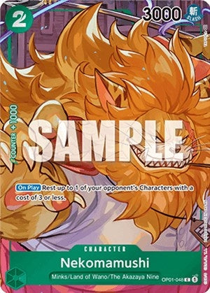 Nekomamushi (Box Topper) (1048) (OP01) - One Piece Card Game Single