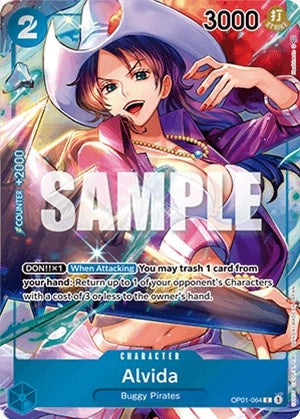 Alvida (Box Topper) (1064) (OP01) - One Piece Card Game Single