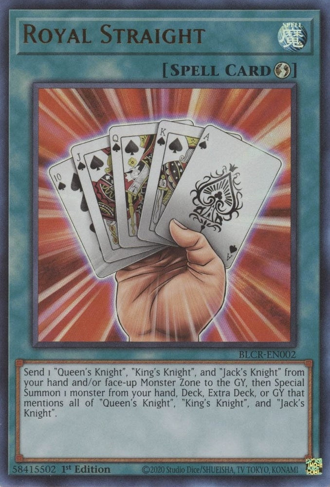 Royal Straight (2) (BLCR) - YuGiOh Single