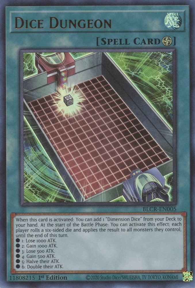 Dice Dungeon (5) (BLCR) - YuGiOh Single