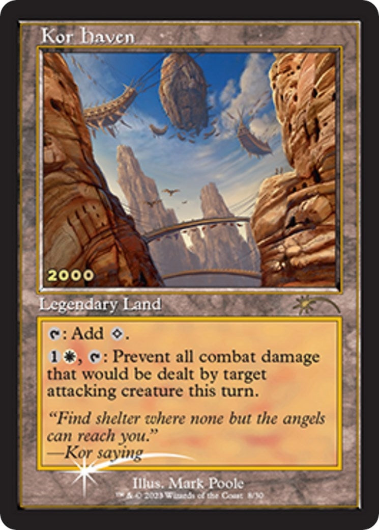Kor Haven (8) [30A-P] - MTG Single
