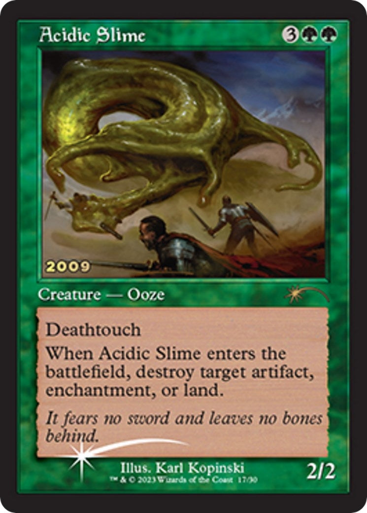 Acidic Slime (17) [30A-P] - MTG Single