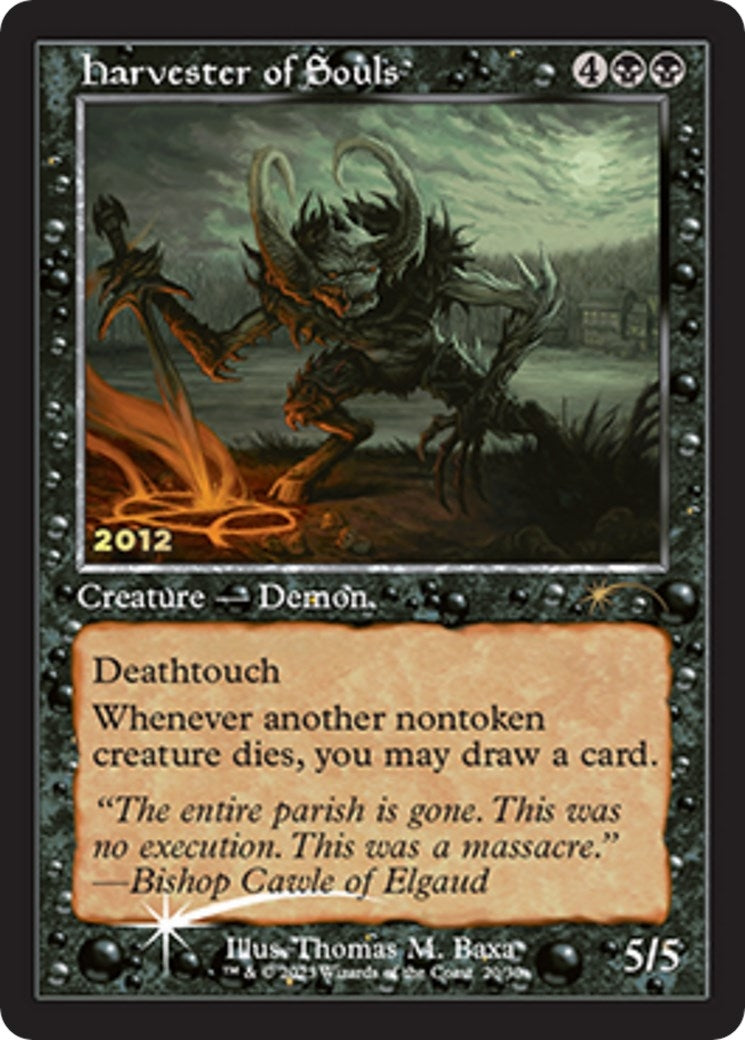 Harvester of Souls (20) [30A-P] - MTG Single
