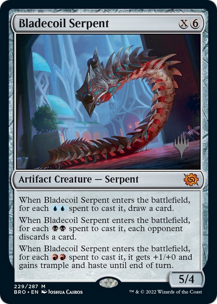Bladecoil Serpent (229) [PPBRO] - MTG Single