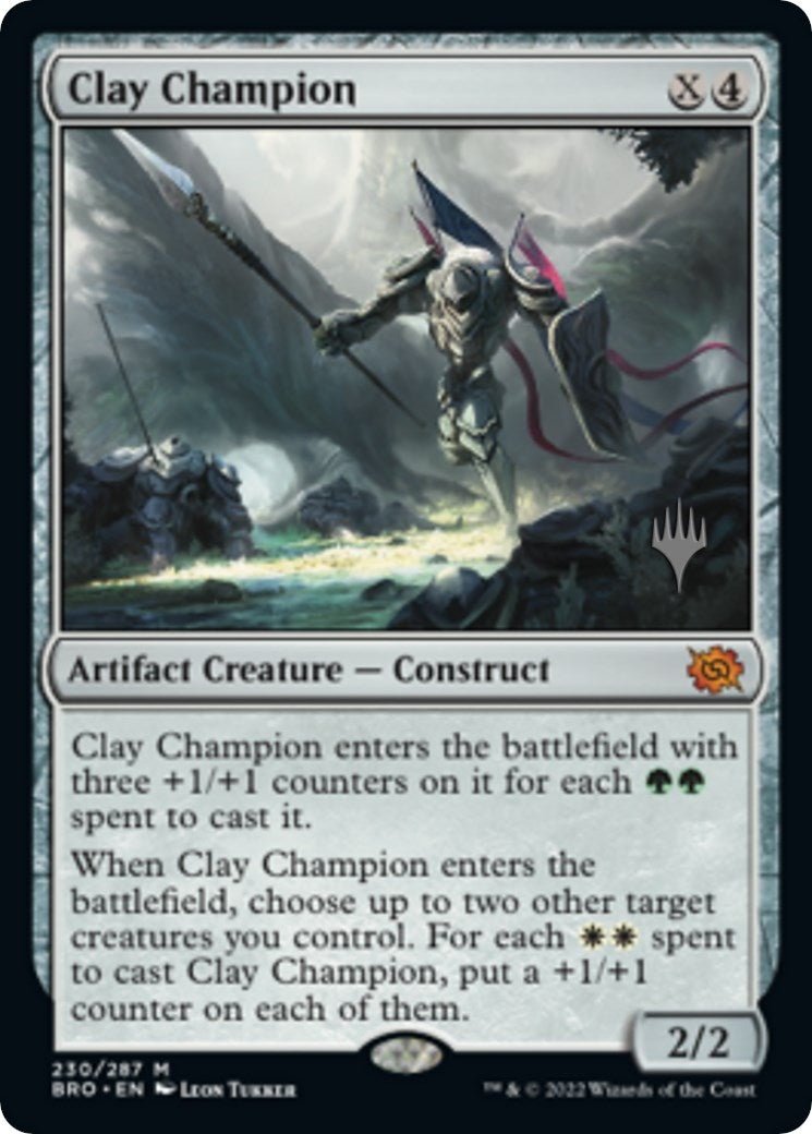 Clay Champion (230) [PPBRO] - MTG Single