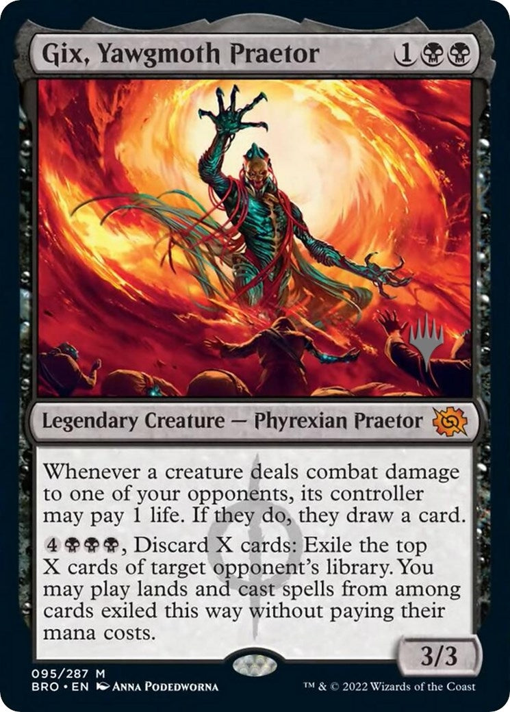 Gix Yawgmoth Praetor (95) [PPBRO] - MTG Single