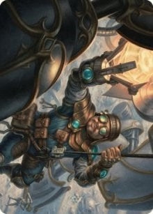 Powerstone Engineer Art Card (2) [ASBRO] - MTG Single