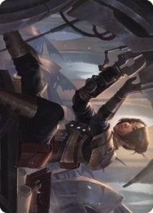 Thopter Mechanic Art Card (13) [ASBRO] - MTG Single