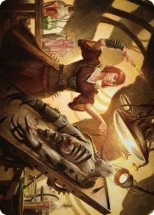 Ashnod Flesh Mechanist Art Card (15) [ASBRO] - MTG Single