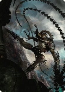 Razorlash Transmogrant Art Card (17) [ASBRO] - MTG Single