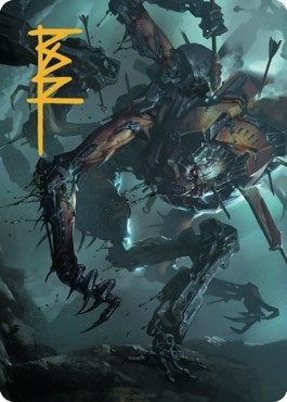 Scrapwork Rager Art Card (Gold-Stamped Signature) (18) [ASBRO] - MTG Single