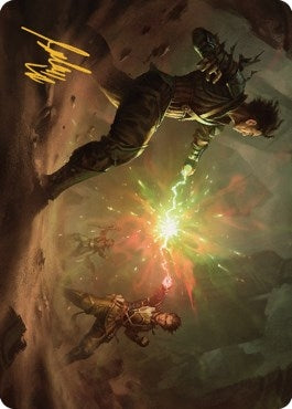 Brotherhood’s End Art Card (Gold-Stamped Signature) (19) [ASBRO] - MTG Single