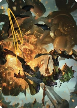 Argothian Sprite Art Card (Gold-Stamped Signature) (23) [ASBRO] - MTG Single