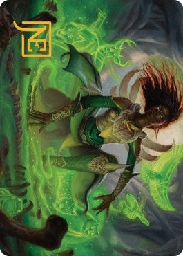 Fauna Shaman Art Card (Gold-Stamped Signature) (24) [ASBRO] - MTG Single