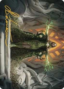 Titania Voice of Gaea Art Card (Gold-Stamped Signature) (26) [ASBRO] - MTG Single