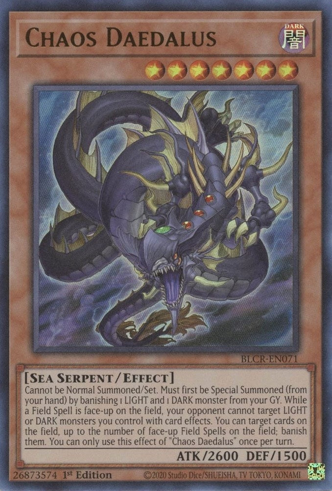 Chaos Daedalus (71) (BLCR) - YuGiOh Single