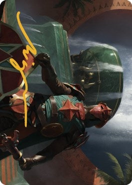 Tomakul Honor Guard Art Card (Gold-Stamped Signature) (28) [ASBRO] - MTG Single