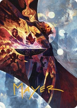 Urza’s Command Art Card (Gold-Stamped Signature) (31) [ASBRO] - MTG Single