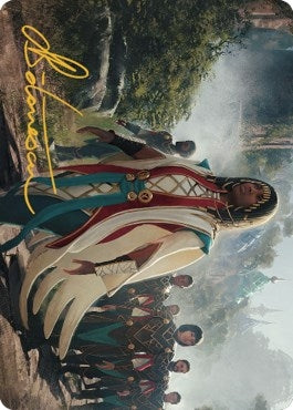 Queen Kayla bin-Kroog Art Card (Gold-Stamped Signature) (39) [ASBRO] - MTG Single