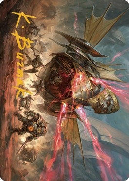 Liberator Urza’s Battlethopter Art Card (Gold-Stamped Signature) (44) [ASBRO] - MTG Single