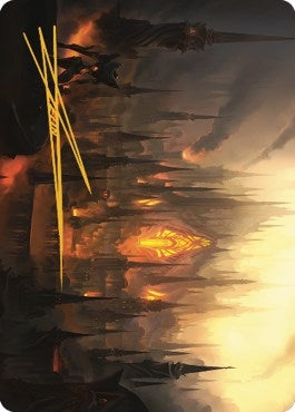 Mishra’s Foundry Art Card (Gold-Stamped Signature) (46) [ASBRO] - MTG Single