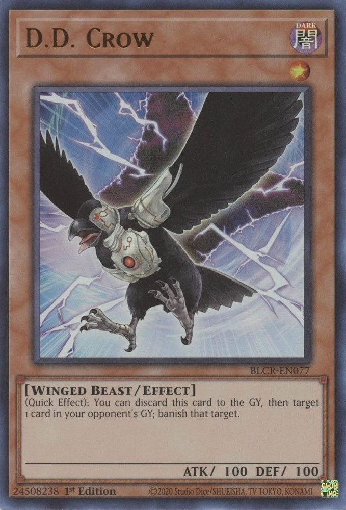D.D. Crow (77) (BLCR) - YuGiOh Single