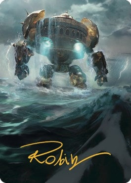 Island Art Card (Gold-Stamped Signature) (49) [ASBRO] - MTG Single