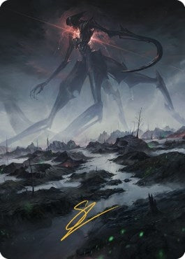 Swamp (50) Art Card (Gold-Stamped Signature) (50) [ASBRO] - MTG Single