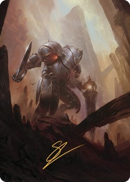 Mountain Art Card (Gold-Stamped Signature) (52) [ASBRO] - MTG Single