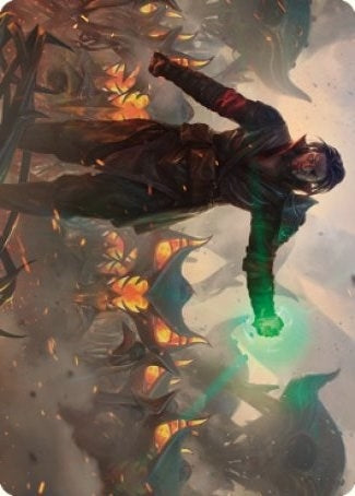 Mishra Eminent One Art Card (54) [ASBRO] - MTG Single