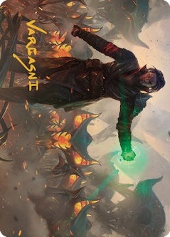Mishra Eminent One Art Card (Gold-Stamped Signature) (54) [ASBRO] - MTG Single