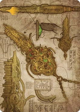 Key to the City Art Card (Gold-Stamped Planeswalker Symbol) (65) [ASBRO] - MTG Single