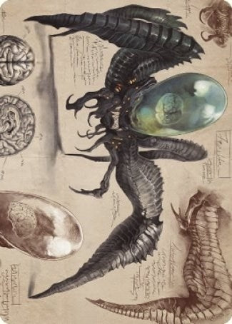 Psychosis Crawler Art Card (73) [ASBRO] - MTG Single