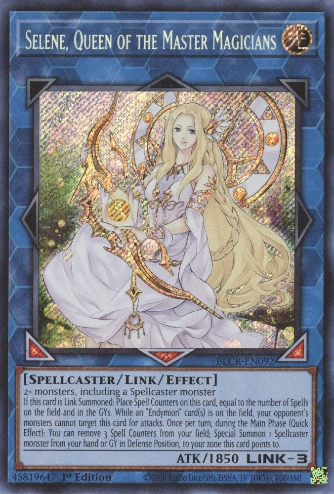 Selene Queen of the Master Magicians (92) (BLCR) - YuGiOh Single