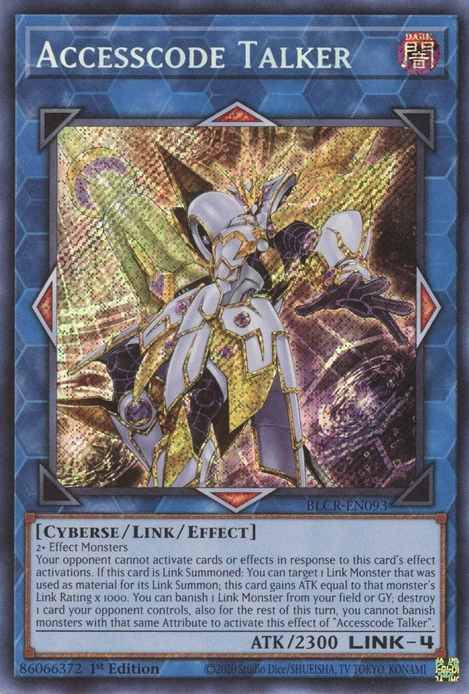 Accesscode Talker (93) (BLCR) - YuGiOh Single