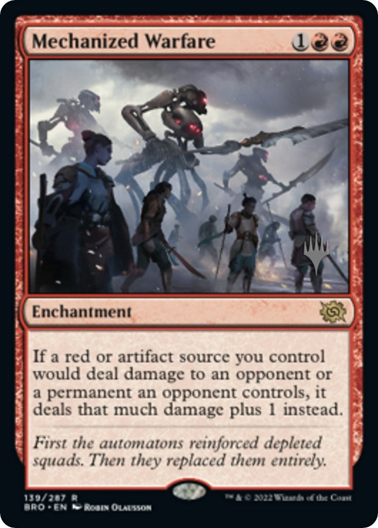 Mechanized Warfare (139) [PPBRO] - MTG Single