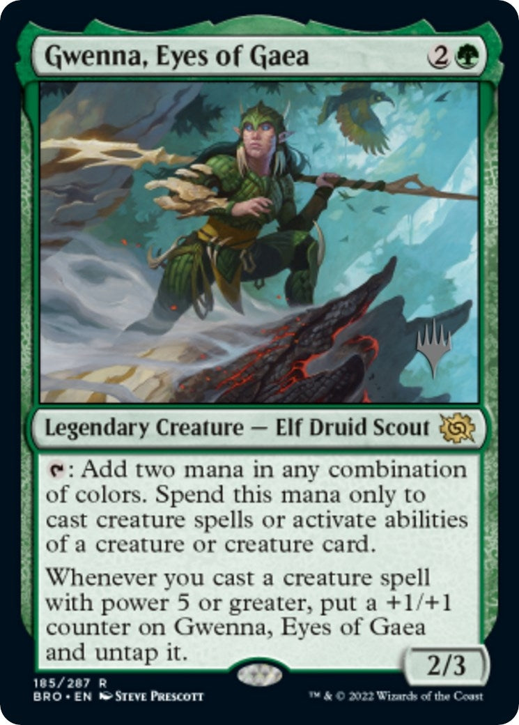 Gwenna Eyes of Gaea (185) [PPBRO] - MTG Single