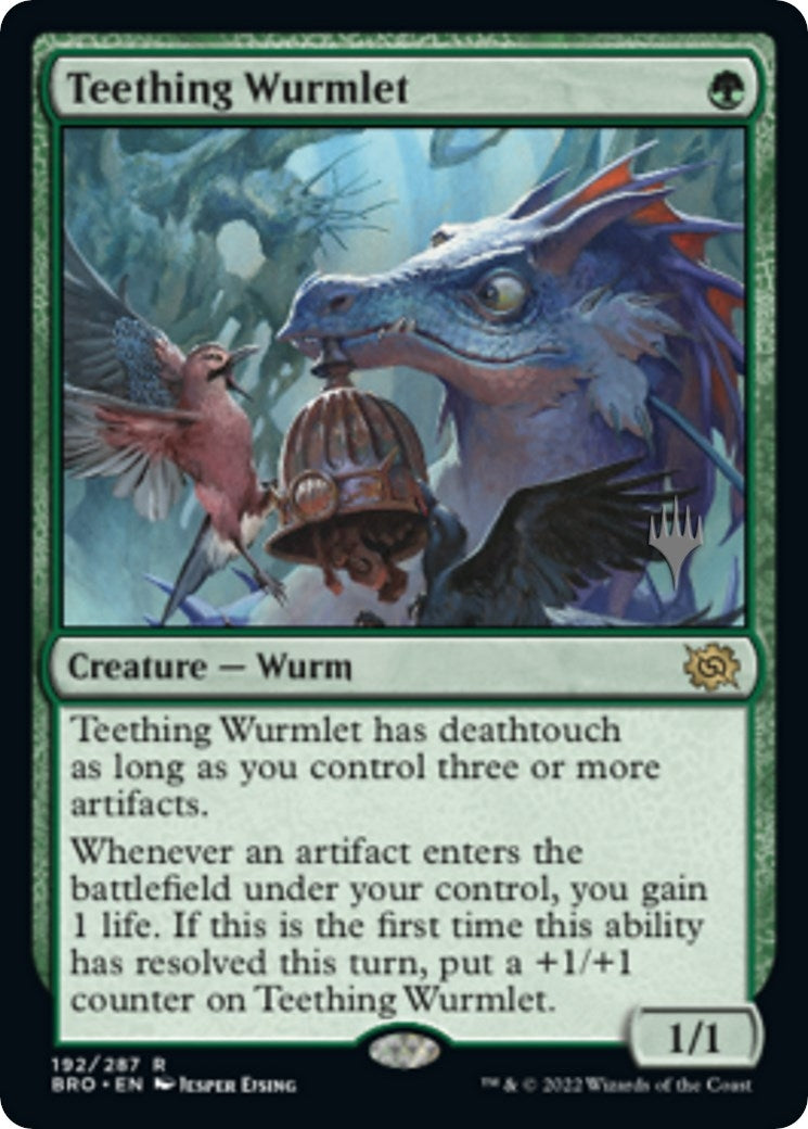 Teething Wurmlet (192) [PPBRO] - MTG Single