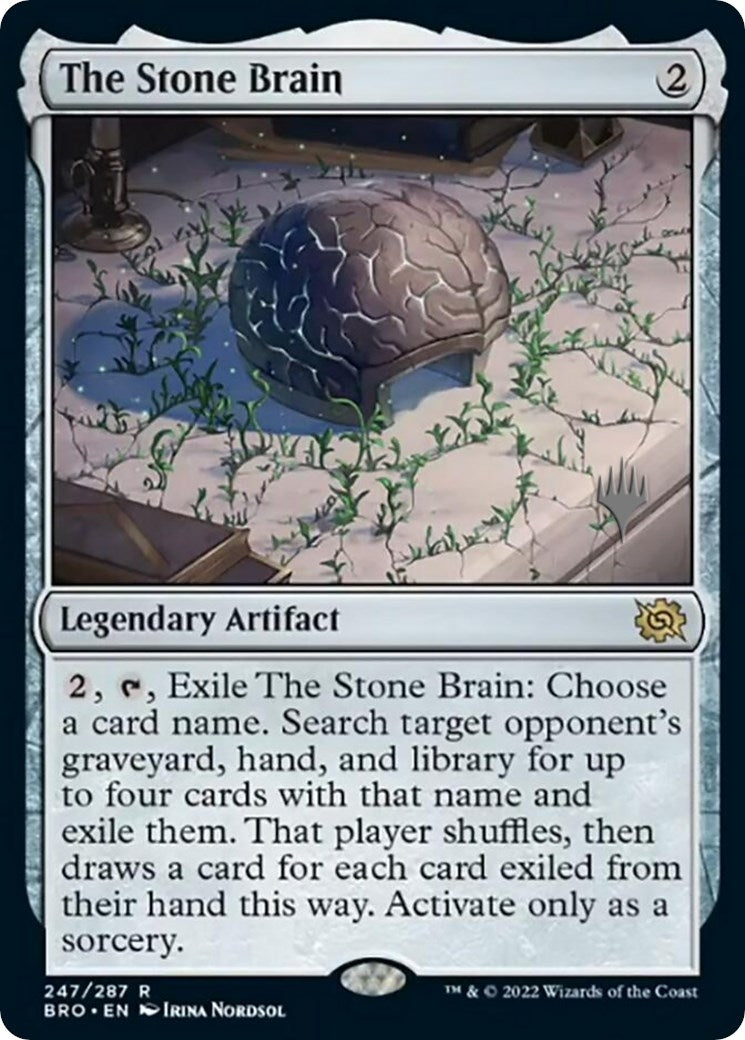 The Stone Brain (247) [PPBRO] - MTG Single