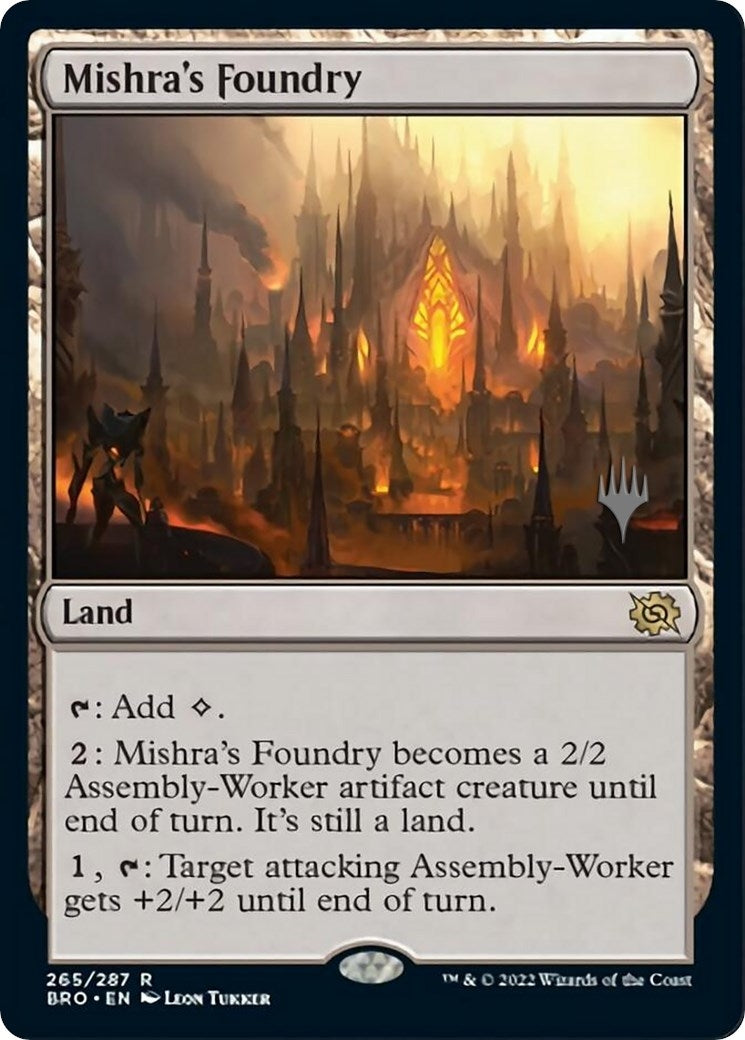 Mishra’s Foundry (265) [PPBRO] - MTG Single