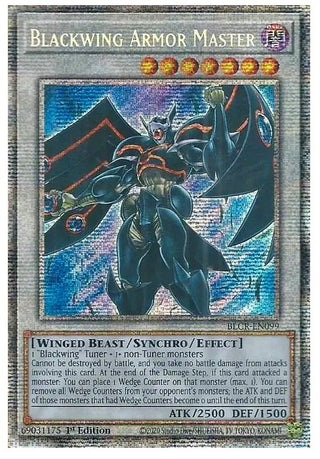 Blackwing Armor Master (Starlight Rare) (99) (BLCR) - YuGiOh Single