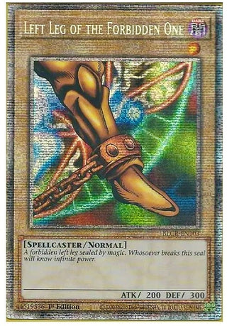 Left Leg of the Forbidden One (Starlight Rare) (103) (BLCR) - YuGiOh Single