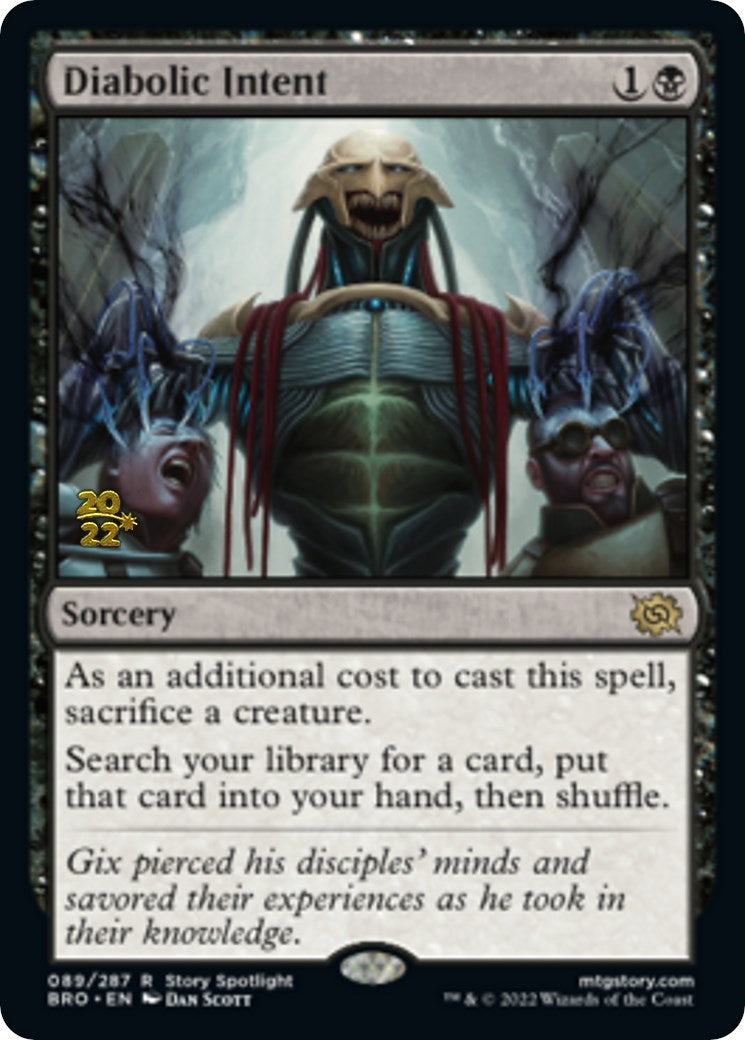 Diabolic Intent (89) [PRE] - MTG Single